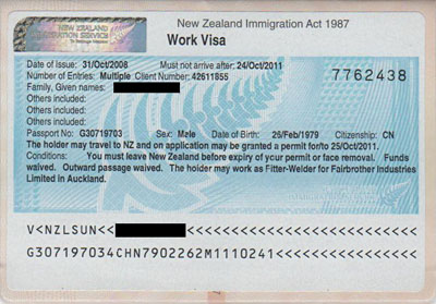Những yếu tố cần thiết để xin visa New Zealand